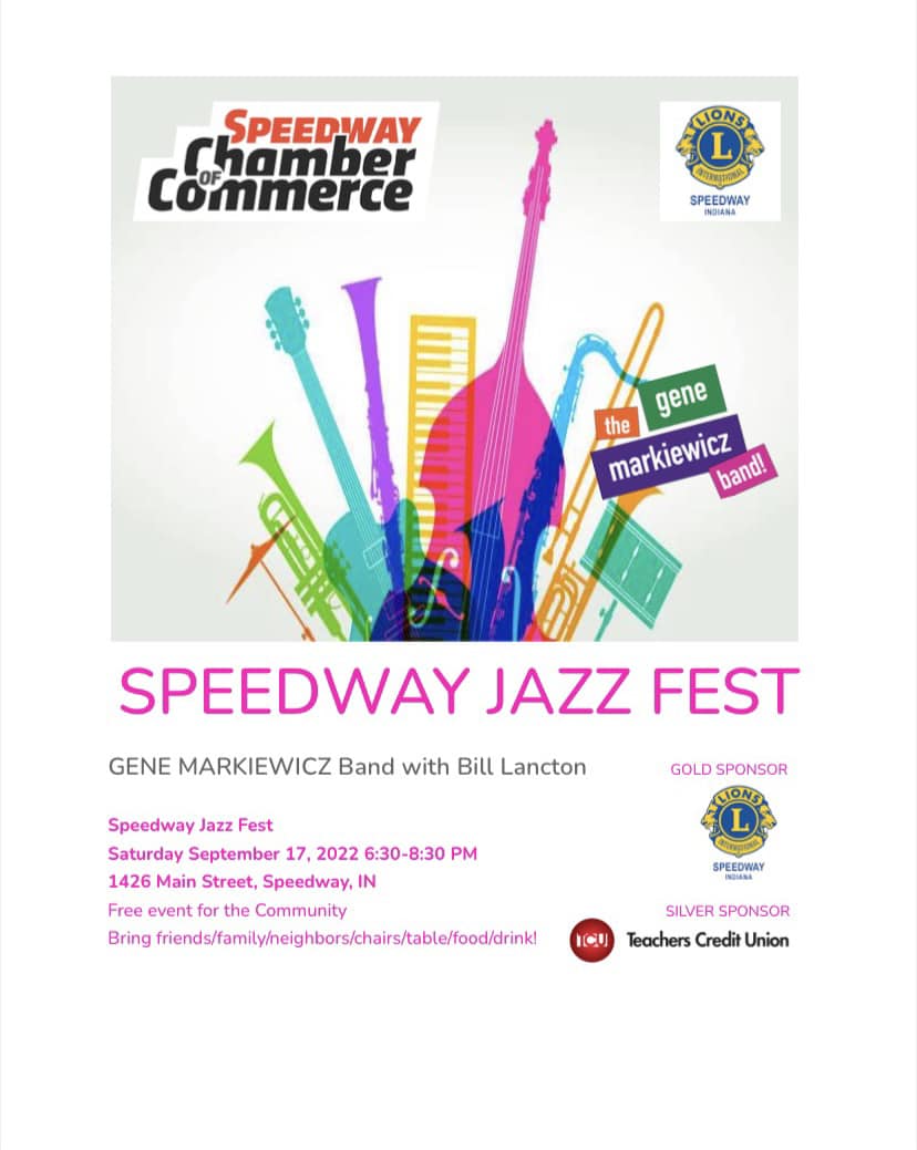 speedway jazz fest flyer
