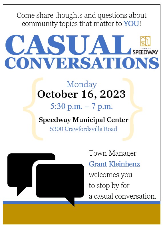 Meeting details for Casual Conversations