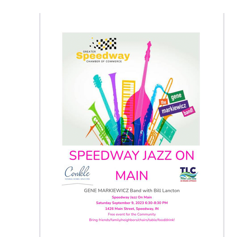 2023 Jazz Fest info flyer