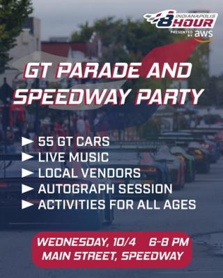 GT Parade Event Details